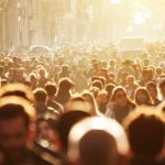 kesibukan manusia di perkotaan