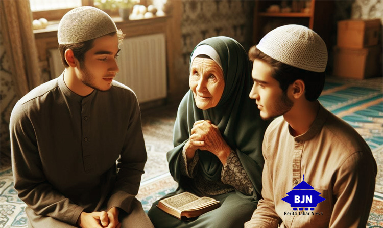 orang tua dan anaknya