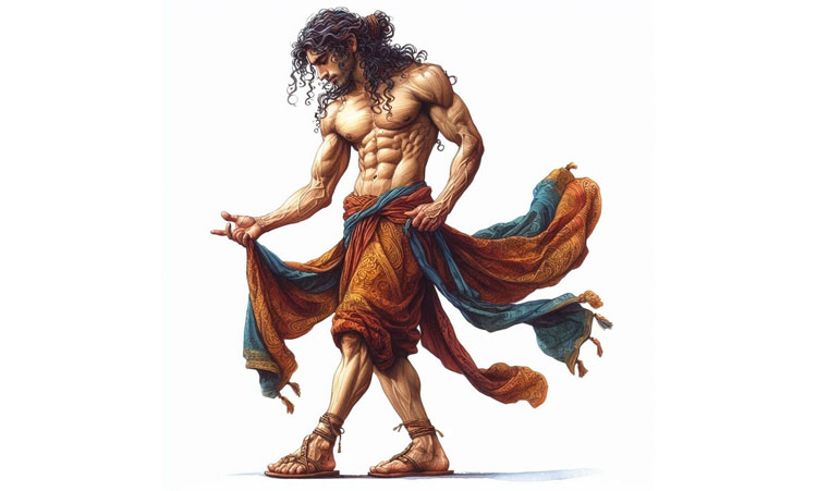 Anatomi tubuh seorang pria sunda