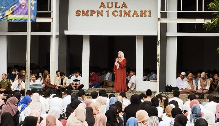 SMP Negeri 1 Cimahi Gelar Pesantren Kilat