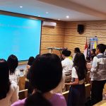 Suasana kegiatan Bina Iman nonmuslim SMPN 1 Cimahi yang berlangsung di Multi Purpose Room (MPR) - (Sumber: Berta dan Marta/SMPN 1 Cimahi)