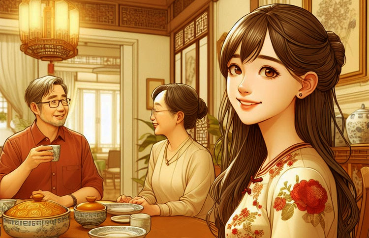 Ilustrasi: Aku berusaha meyakinkan kedua orang tuaku agar mereka mengizinkanku ke Jakarta sendiri - (Sumber: Bing Image Creator AI/Dall-E)