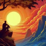 Ilustrasi puisi "Diserang Masa Lalu"