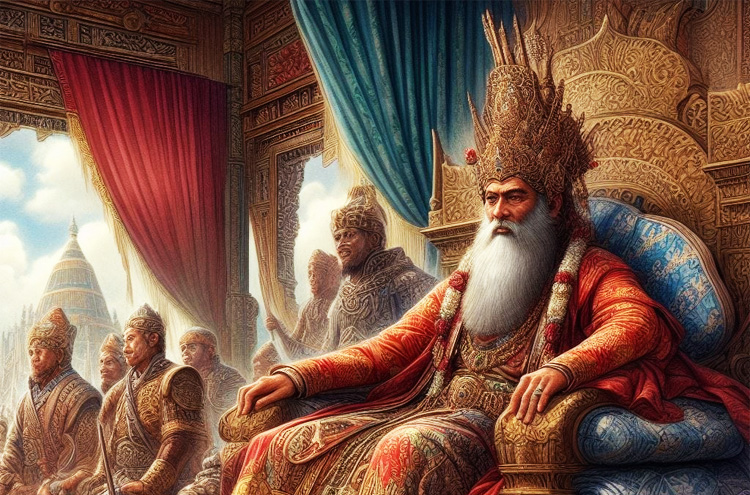 raja pajajaran ilustrasi kekuasaan