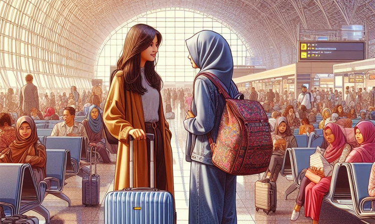 ilustrasi cerpen “Perjalanan Menggapai Rida sang Illahi – Part 2