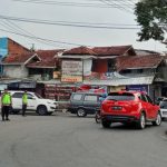 Suasana Pelaksanaan Operas Ketupat Lodaya 2024 di Bundaran Suci, Kabupaten Garut