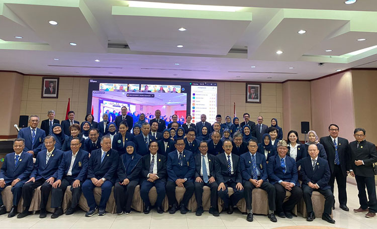 Foto bersama Pengurus Ikkesindo Periode 2024-2028 - (Sumber: Asep/BJN)