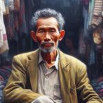 Ilustrasi: Pak Darmo si penjual kaus kaki - (Sumber: Arie/BJN)