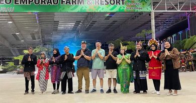 Penampilan delegasi Indonesia di ICRTH 2024 dalam program Cultural Exchange (Sarawak, Malaysia 10 Agustus 2024).