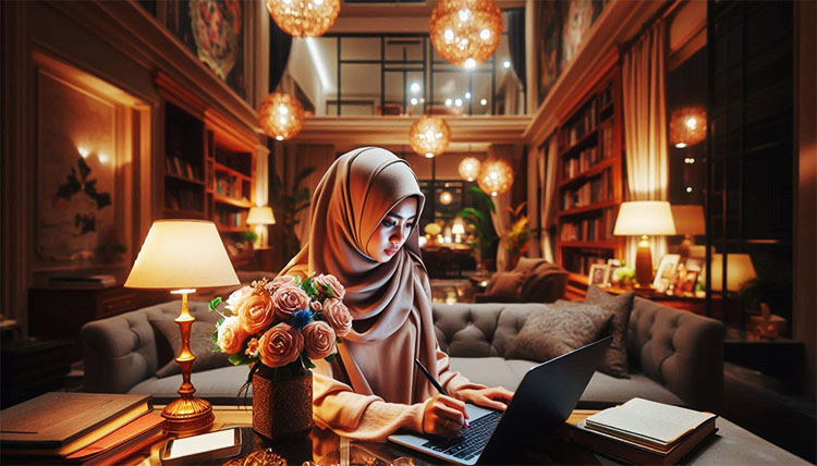 Wanita berhijab