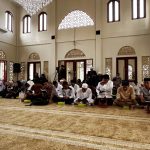 Suasana acara peringatan haul setahun wafatnya H. Husni Kamal bin Sa’abah