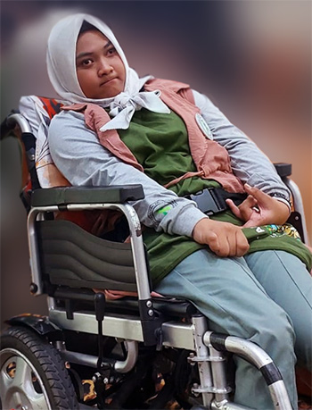 Ricka Amelia, Wanita Disabilitas Cerebral Palsy Asal Kota Cimahi