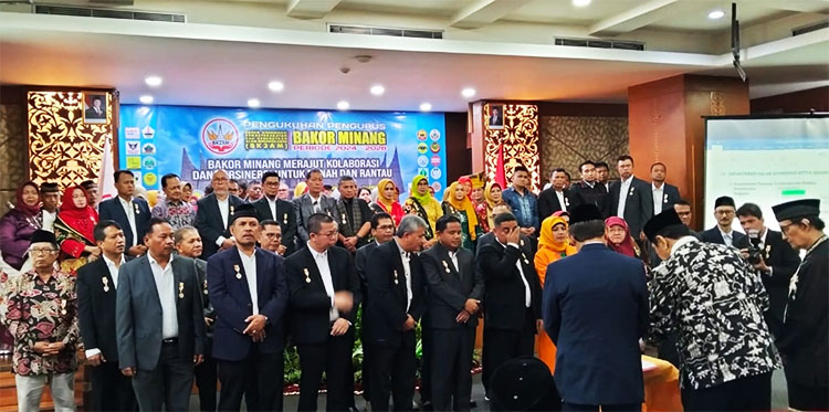 Pengukuhan Pengurus Bakor Minang Periode 2024 - 2028 di Hotel Balairung Jakarta, 25 Desember 2024 - (Sumber: Febri/BJN)