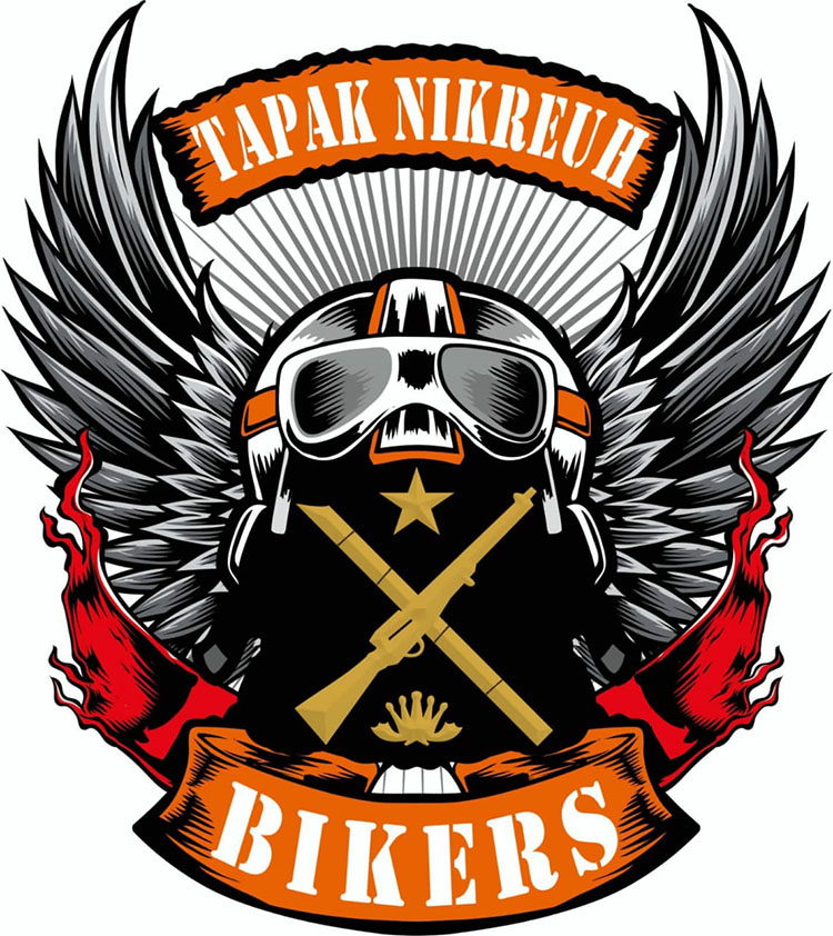 Komunitas motor "Tapak Nikreuh Bikers" (TNB)