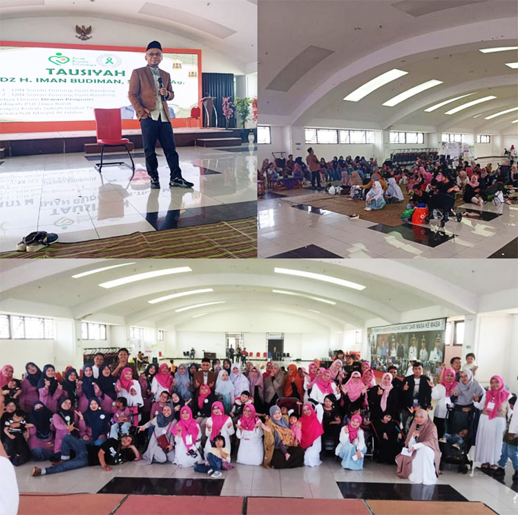 Suasana kemeriahan “Halal Bihalal Korwil 1” Komunitas Keluarga Cerebral Palsy Bandung Raya yang berlangsung pada Minggu, 11 Mei 2025 di Bale Gempungan, Gedung B, Komplek Perkantoran Pemerintahan Kabupaten Bandung Barat - (Sumber: Ericka/BJN)
