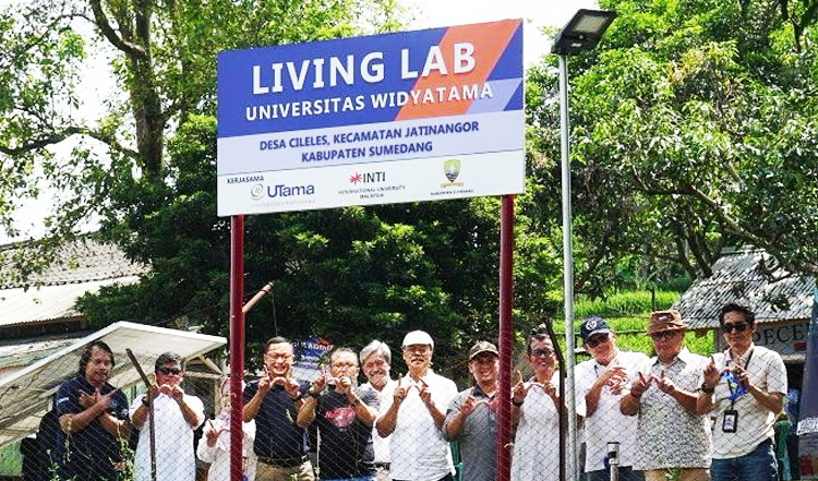Living Lab Universitas Widyatama di Desa Cileles, Kabupaten Sumedang