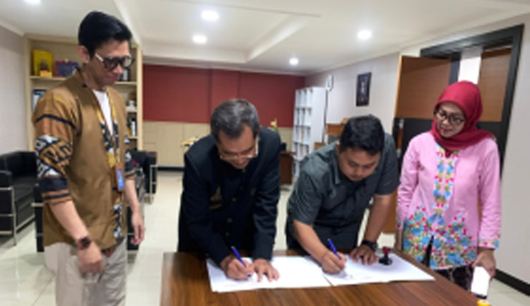 Penandatanganan MOU dengan Yayasan Rumah Hanjeli Indonesia