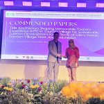 Penghargaan “commended Paper” di ICRTH 2025, diterima oleh Titing Kartika (ketua tim Peneliti) - (Sumber: Humas STIEPAR YAPARI)