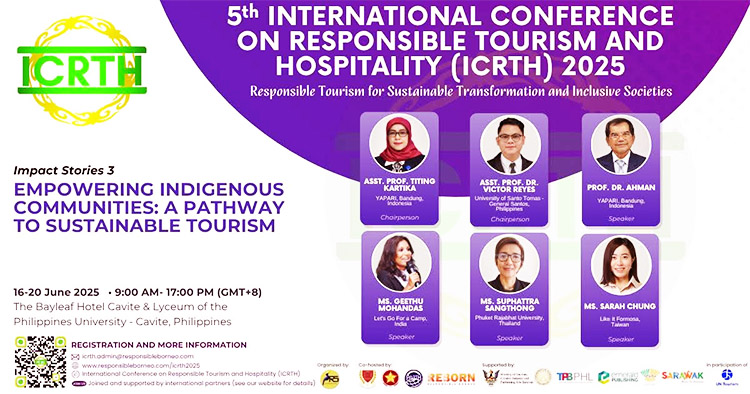 Titing Kartika sebagai chairperson dalam kegiatan Impact Stories 3