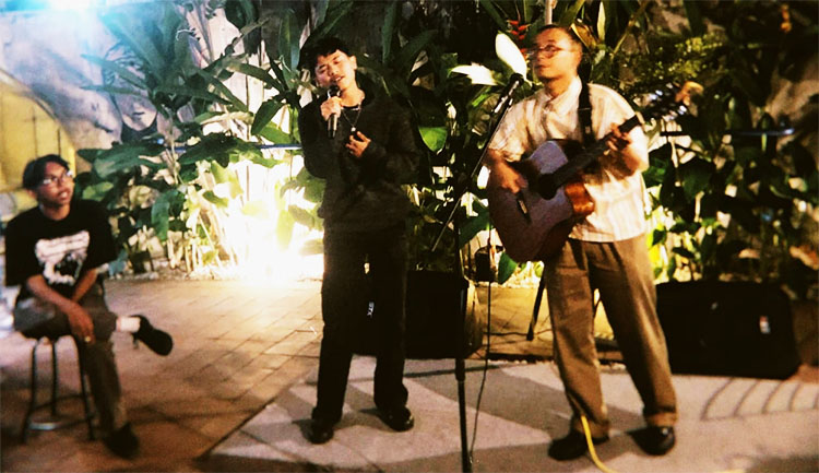 Penampilan Musikalisasi Puisi dari Peserta
