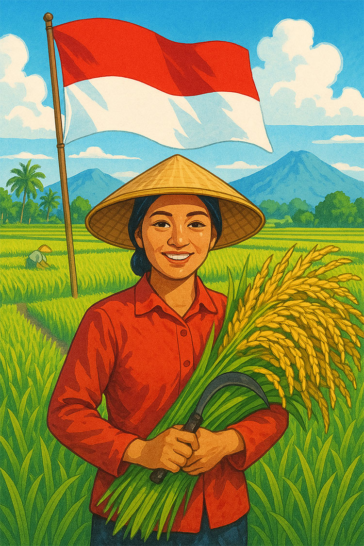 Petani di sawah