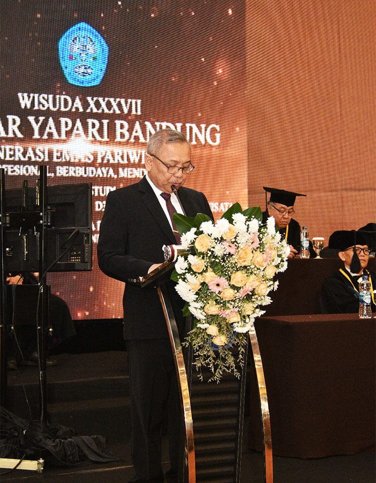Ketua Yayasan YAPARI AKTRIPA, Prof. Dr. Encep Syarief Nurdin, S.H., Drs., M.Pd., M.Si.