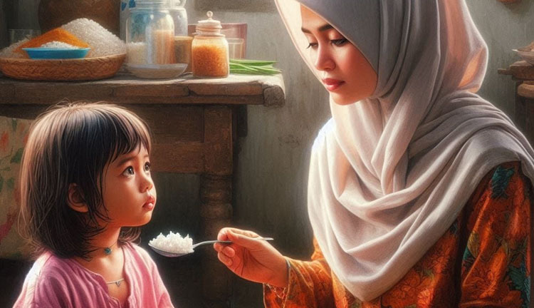 Kasih sayang ibu kepada anaknya