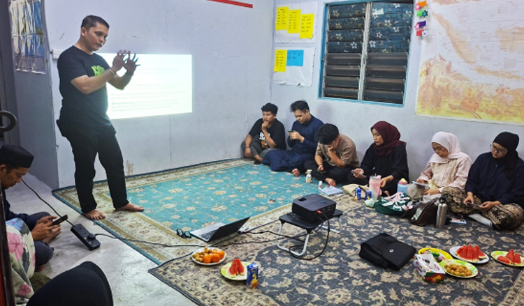 Suasana acara pelatihan bertajuk “Financial Literacy for Global Students” yang berlangsung di Sanggar Bimbingan Al Amin PMI, Sentul, Kuala Lumpur, Malaysia - (Sumber: BJN)