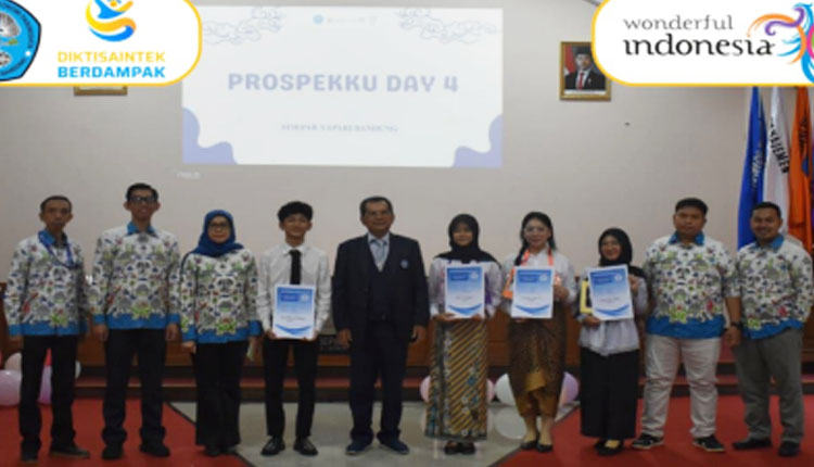 Hari ke 4, Jumat 12 September 2025, acara Puncak kreatifitas mahasiswa dan penutupan Prospekku 2025 oleh ketua STIEPAR YAPARI - (Sumber: Humas STIEPAR YAPARI)