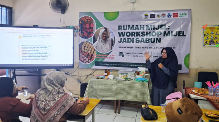 Workshop pembuatan sabun
