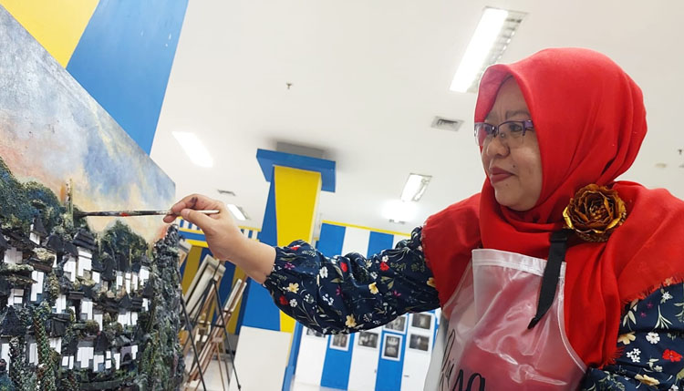 Diah Rachmawati, Pelukis Wanita