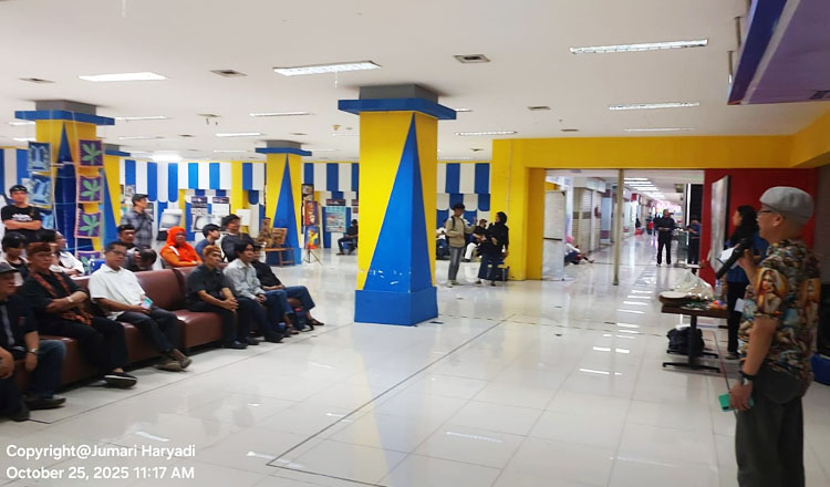 Sambutan dari Ketua Panitia "Cima Art 2025", Drs. Deden Maulana, M.Ds. - (Sumber: Arie/BJN)