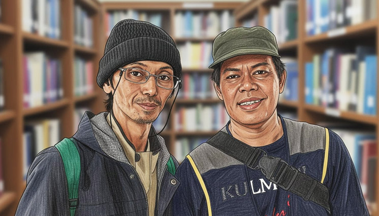 Erwan Juhara dan Didin Tulus