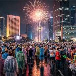 Perayaan Tahun Baru di Jakarta