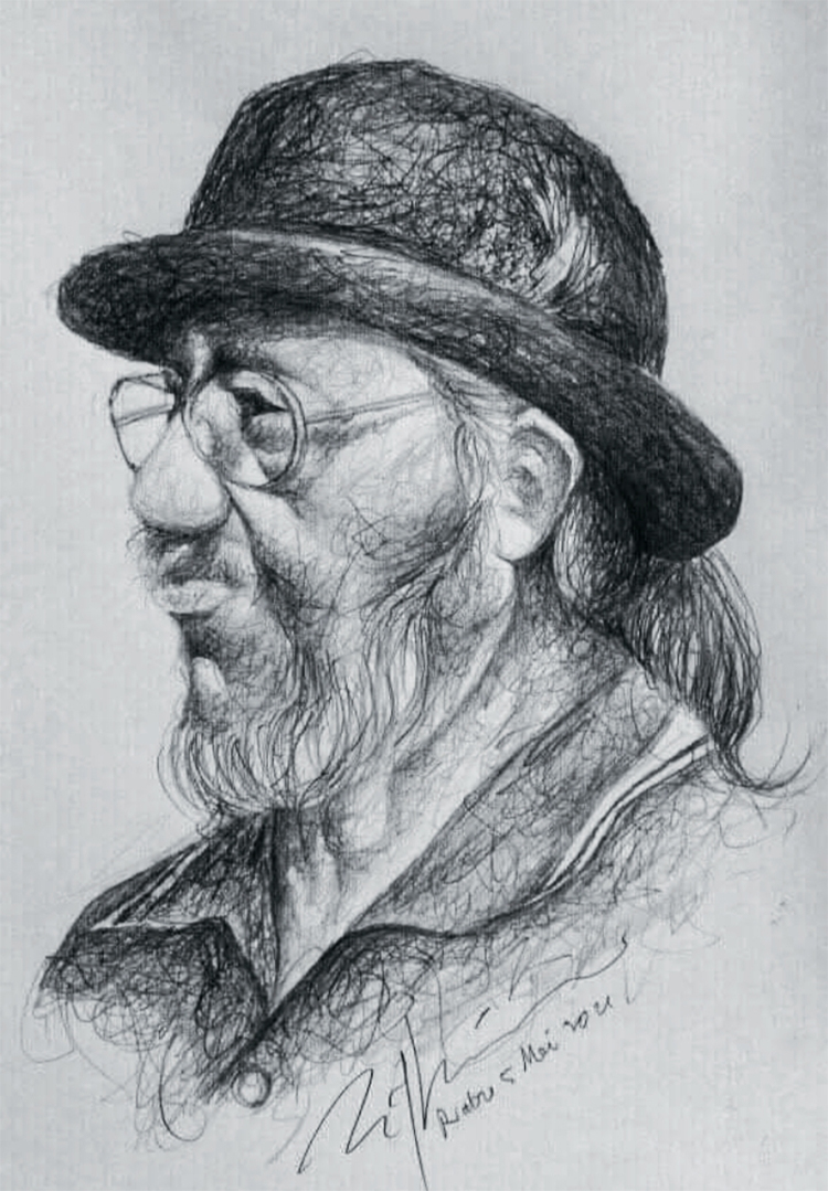 Salah satu drawing karya Erwin Budiharto - (Sumber: J.Haryadi)