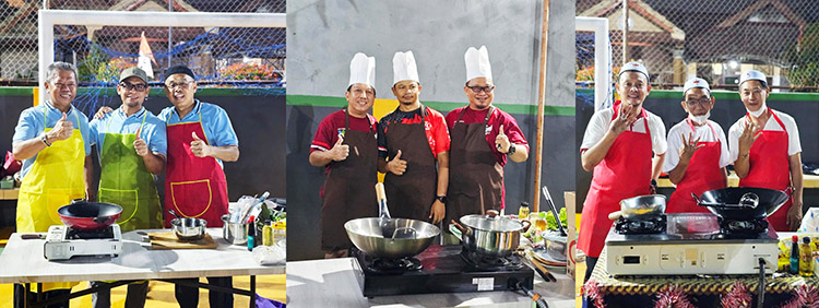 lomba masak dalam rangka acara "Semarak HUT ke-81 Republik Indonesia Duta Harapan RW 10" - (Sumber: BJN)